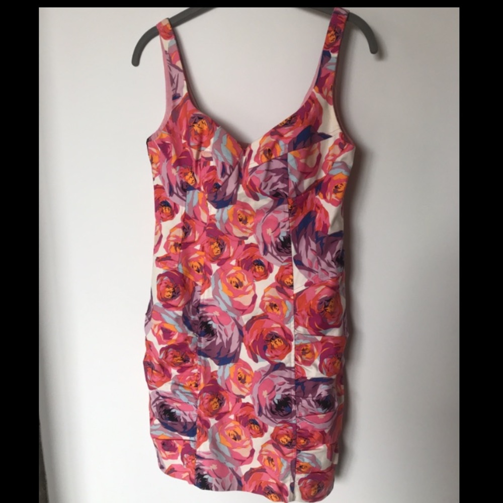 Nanette Lepore Pink Floral Candy Girl Dress